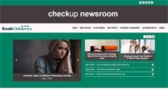 Desktop Screenshot of checkupnewsroom.com